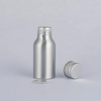 

150ml Aluminum Lucifugal Empty Bottle With Screw Lid, 5oz Aluminum Empty Cosmetic Container