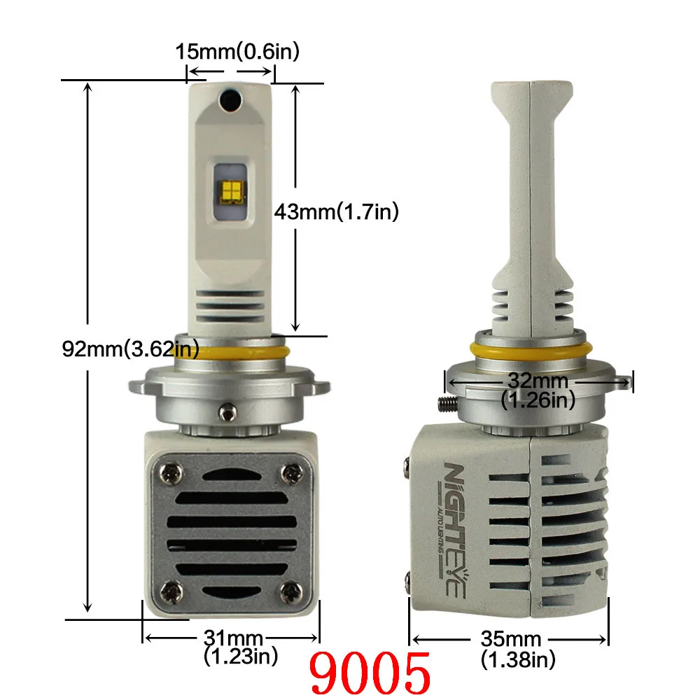 

Panlelo 12000LM 9005/HB3 LED automobiles CSP LED Car Headlight Conversion Kit Fog Lamp Bulb DRL Auto Car Led Lights freeshipping