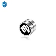 1 шт., мужские серьги в стиле панк с сильным магнитом, магнитные серьги-гвоздики, не пирсинг, гипоаллергенные серьги 12 зодиака, серьги с созвездиями, подарок