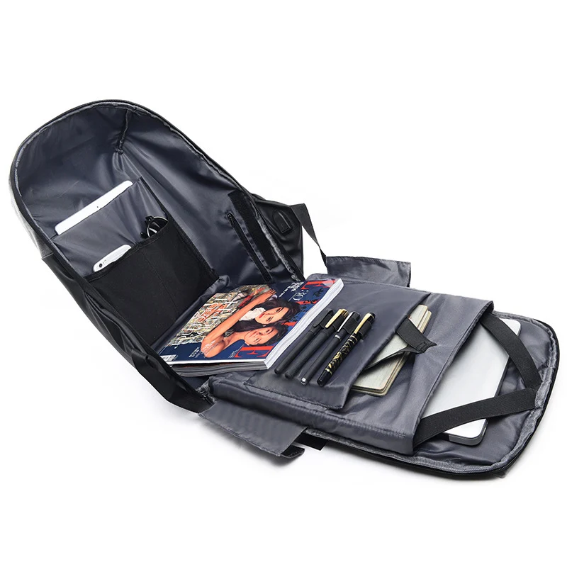 Anti Theft Backpack Laptop Bag Men Women 15.6 Notebook Waterproof Bagpack Male Travel USB Charging Headphone School Back Pack
