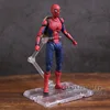 SHF  Spider Man Homecoming The Spiderman PVC Action Figure Collectible Model Toy 14cm ► Photo 2/4