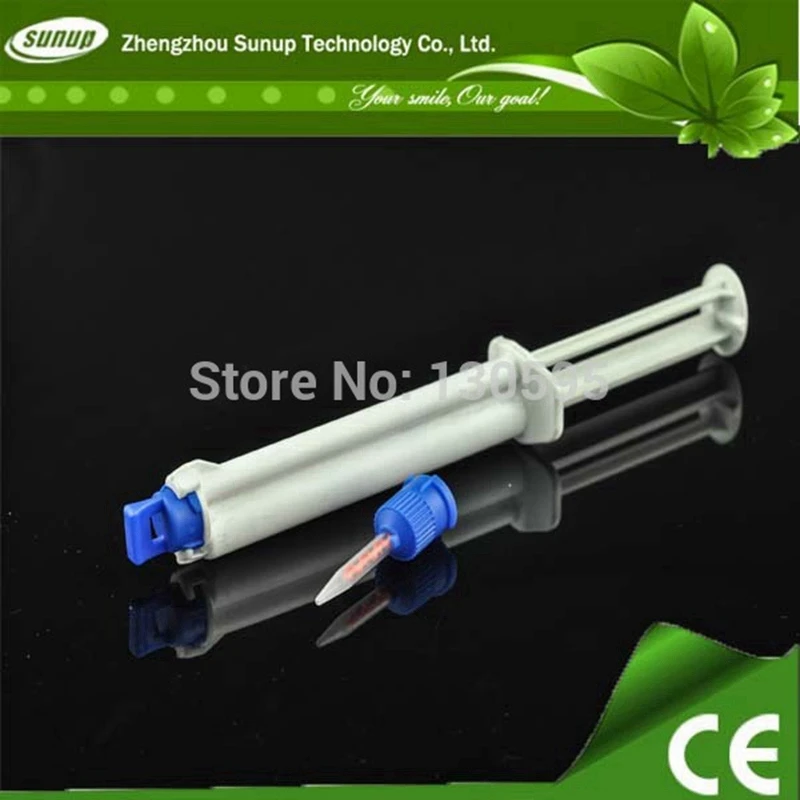 Professional double syringe whitening teeth gel bleach dual barrel 35