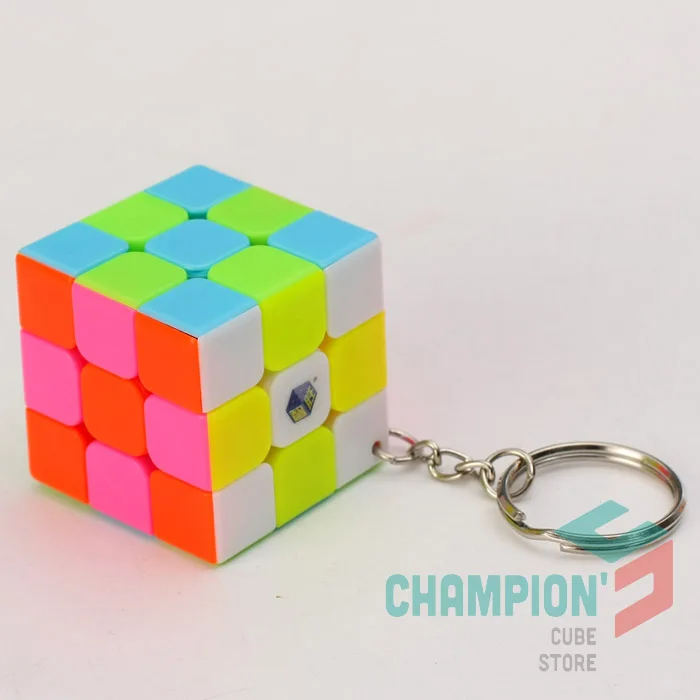 YuXin Ling-KiRin Mastermorphix волшебный куб YuXin 3,5 см брелок 3x3x3 куб Твист Головоломка Развивающие игрушки для детей - Цвет: Keychain 3x3x3