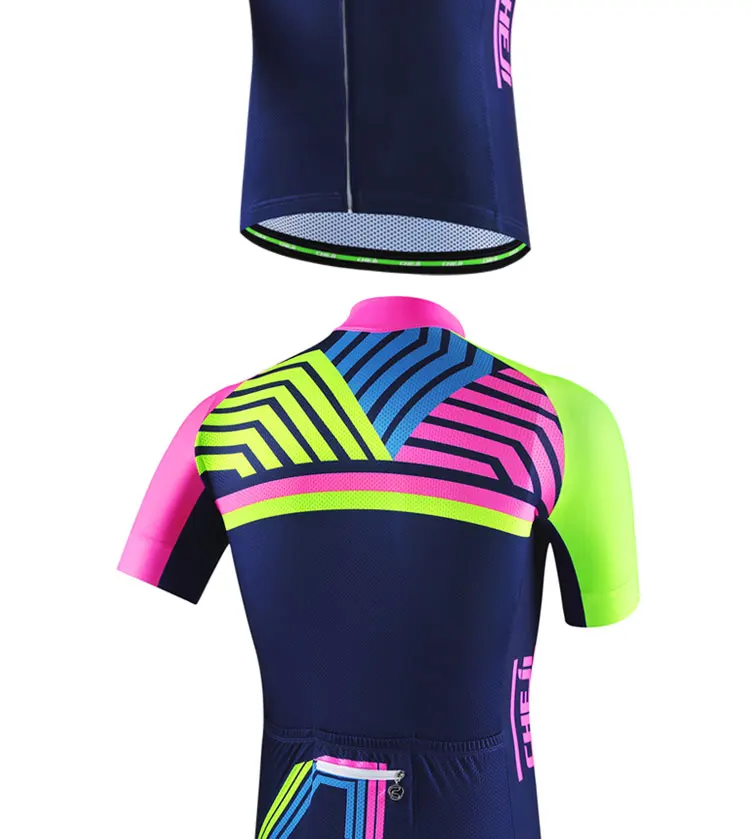 Mens-Cycling-Clothing-Bike-Jerseyes--Black-Green-Color---Custom-Maillot-de-cyclisme_07