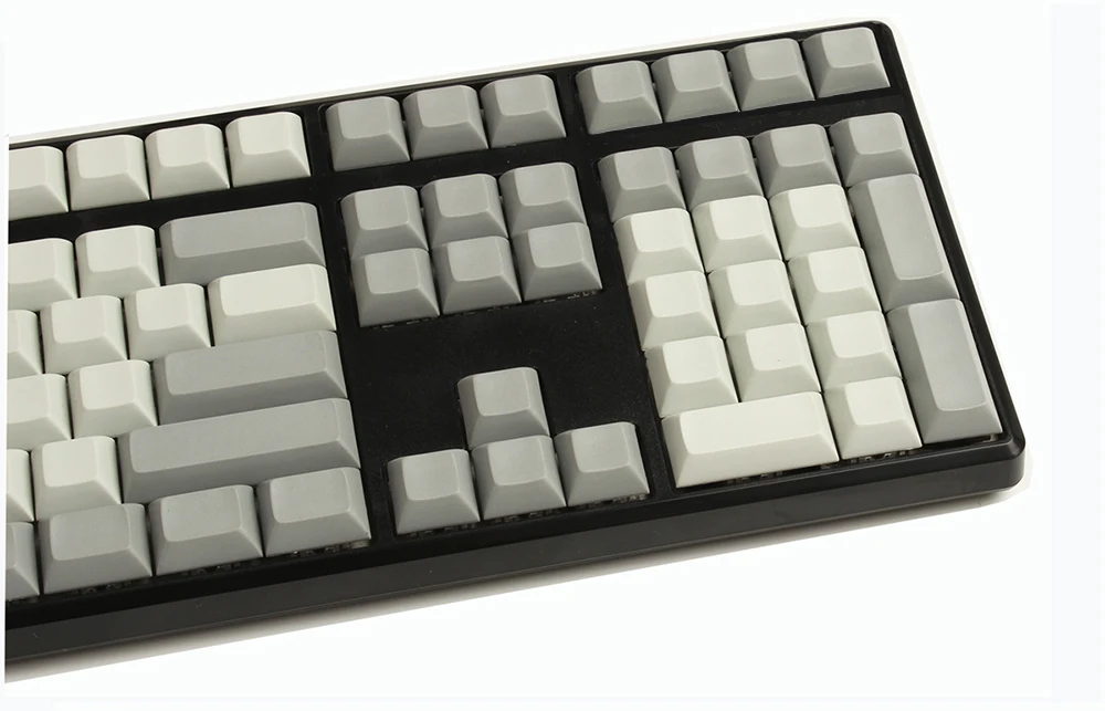 NPKC PBT пустой DSA Keycaps Мечтательный фиолетовый бордовый серый цвет микс для переключатели Cherry MX механические клавиатуры