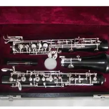 Превосходное черное дерево oboe в C Ключ полный автоматический наряд