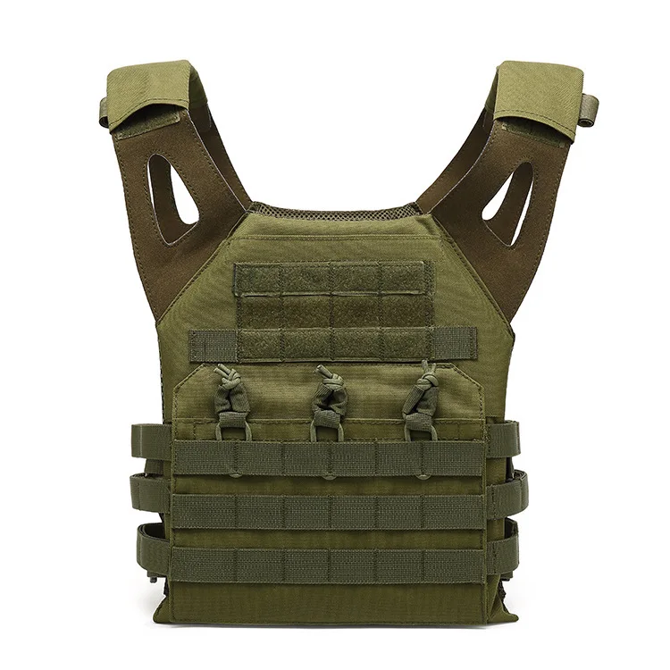 Охотничий Тактический жилет JPC Molle Plate Carrier жилет Открытый CS Wargame Пейнтбол защитная пластина Перевозчик жилет страйкбол жилет - Цвет: GR