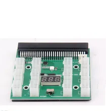 PC Sever плата преобразователя питания 6Pin x 12 адаптер с включением питания автоматическая функция для видеокарты зарядное устройство