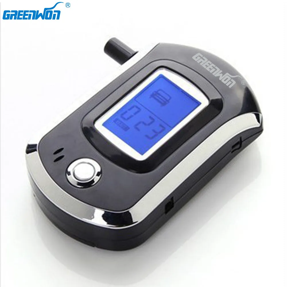 Профессиональный цифровой алкотестер GREENWON AT6000 алкотестер|digital breath alcohol tester|alcohol