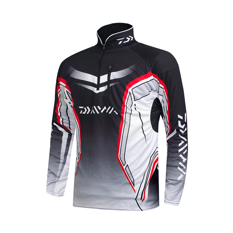 

2017 DAIWA NEW Fishing clothes Long sleeve summer DAIWAS Ultrathin Breathable Sunscreen Man Quick dry Anti-UV DAWA Free shipping