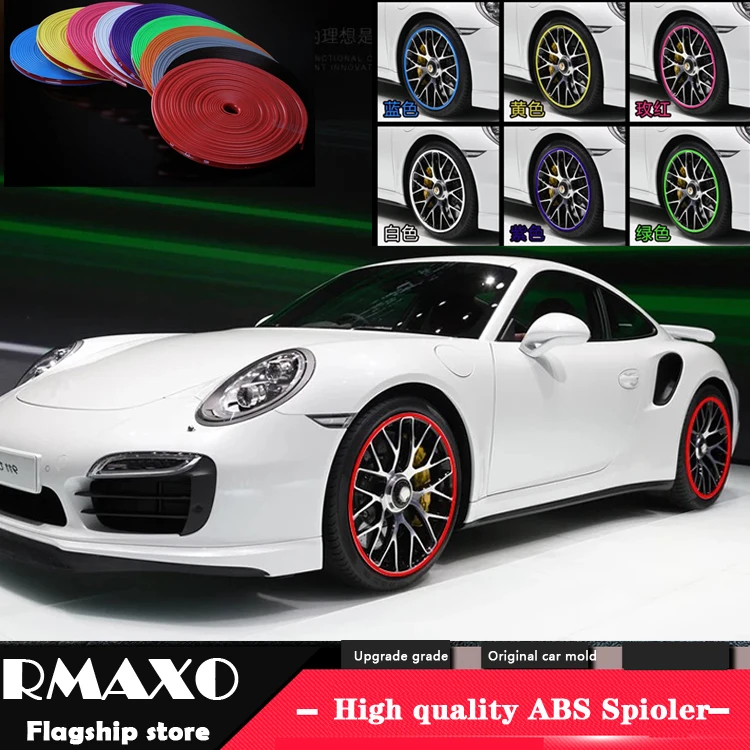 

7-8M Car rim wheel trim strip wheel stickers wheel decoration stickers modified line color strip