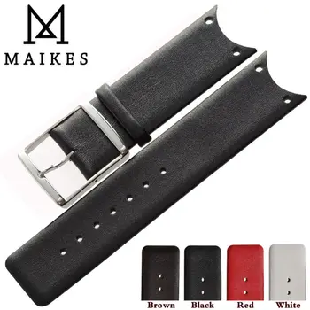 MAIKES Good Quality Genuine Leather Watch Strap Band Accessories fashion Black Watchbands For CK Calvin Klein KOH23100 KOV231
MAIKES Good Quality Genuine Leather Watch Strap Band Accessories fashion Black Watchbands For CK Calvin Klein KOH23100 KOV231