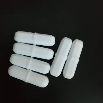 

B5x10mm PTFE Magnetic Stirrer Bar, Octagonal Shape Stirring Bar with Pivot Ring, Pack of 10pcs