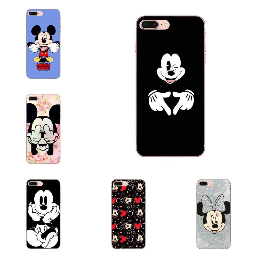 

Beauty Cartoon Mickey Minnie Mouse Ultrathin For Sony Xperia Z Z1 Z2 Z3 Z4 Z5 compact Mini M2 M4 M5 T3 E3 E5 XA XA1 XZ Premium