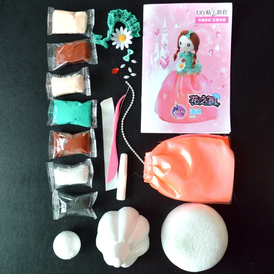 Slime Doll Set Western Princess Doll With Dress And Clay DIY Colorful Slime kit Handmade Education Craft Slime Supplies DOLLRYGA Slime Doll Set Western Princess Doll With Dress And Clay DIY Colorful Slime kit Handmade Education Craft Slime Supplies DOLLRYGA