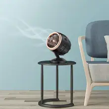 Электрический мини портативный турбо вентилятор с двойным лезвием вентилятор охладитель воздуха два скорости управления летний Вентилятор охлаждения