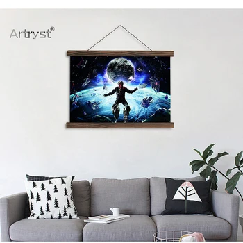 

Artryst scroll painting dead space picture and poster waterproof ink HD image free shipping for living room decoration SCP (125)