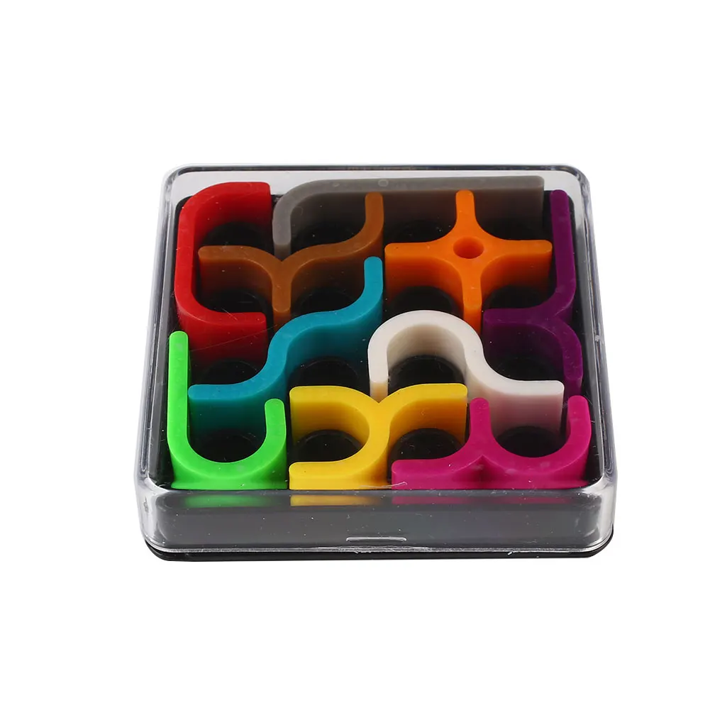 

Zcube New IQ link Puzzles Tetris Toys Child Jigsaw Puzzle Learning Educational Toys For Children 3+ years Old Kids Birthday Gift