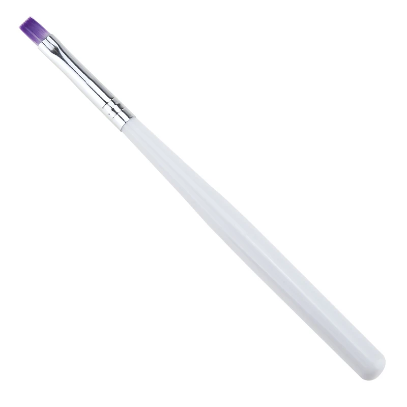 Высокое качество 1 шт. кисть для дизайна ногтей кисть для рисования ручка для гель для дизайна ногтей лак эластичность кисти инструменты для полировки