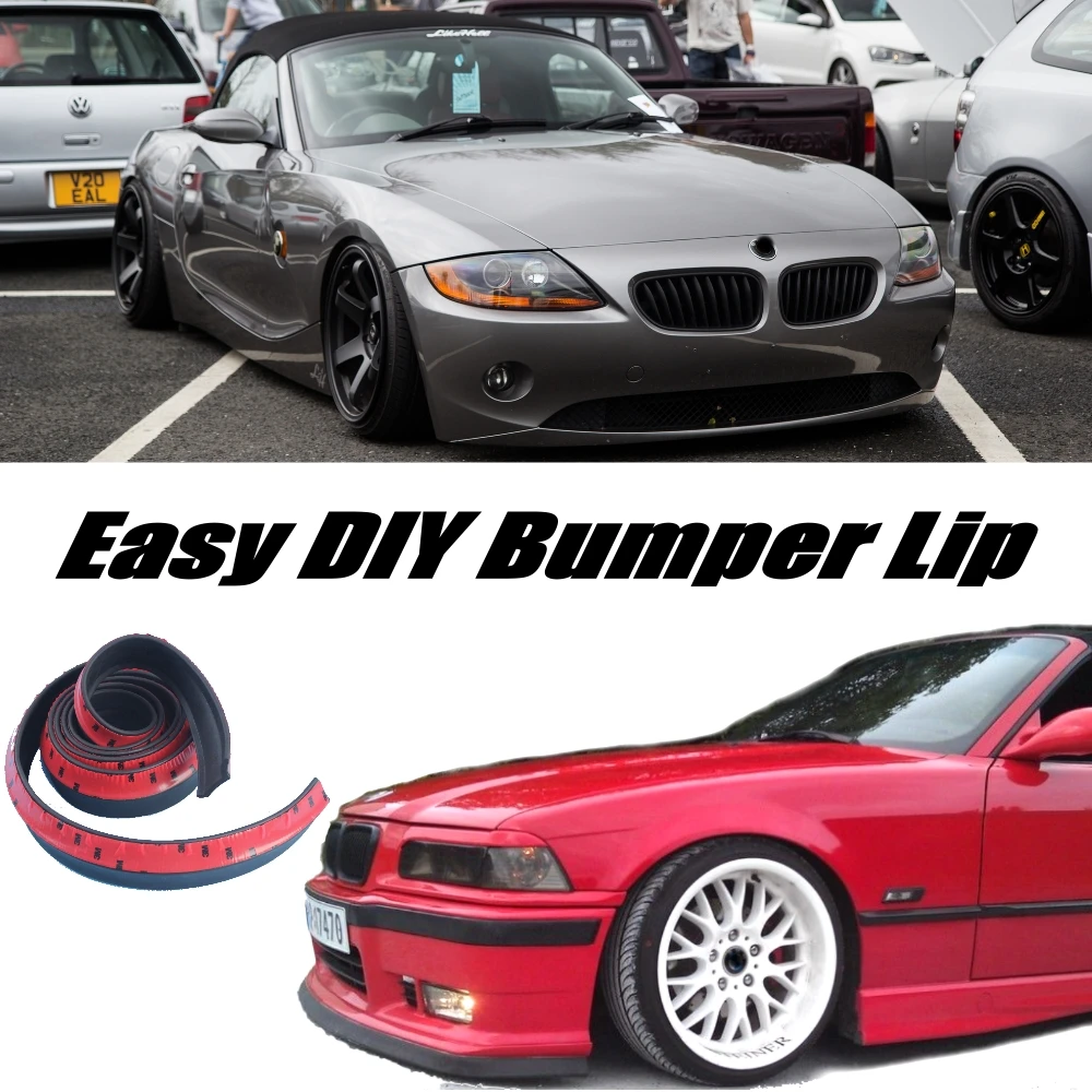 

For BMW Z4 Z4M E85 E89 Bumper Lip Deflector Front Skirt Spoiler For Car Tuning / The Stig Recommend Body Kit / Strip