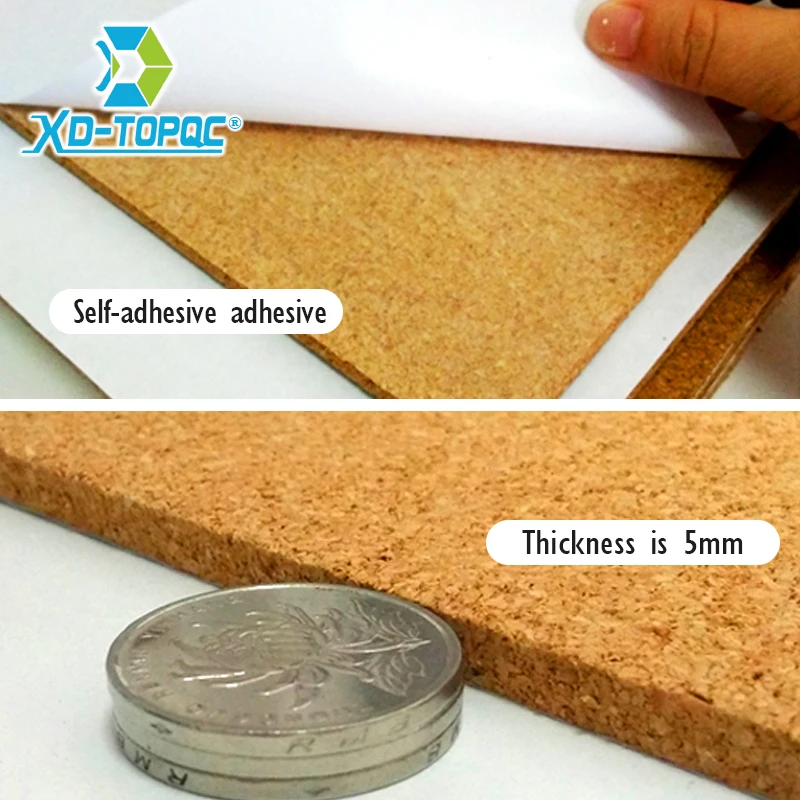 Пробковая доска 30*30 см пробковая палочка 12x12 дюймов цельнокроеная для записей