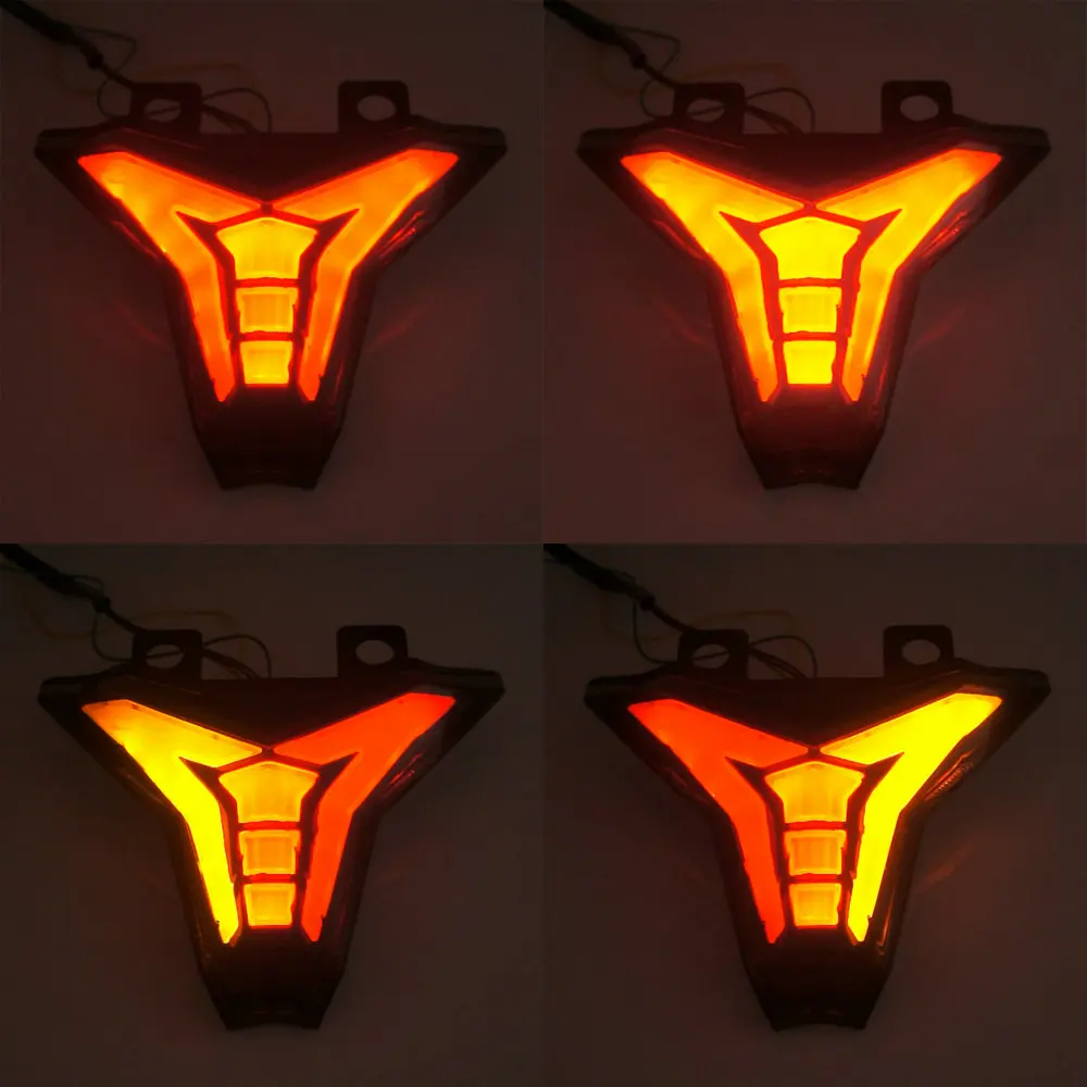 (Z1000) Rear Tail Stop Lights Brake Lamp Flasher For KAWASAKI Z1000 2014 2015 2016 Flashing LED Running Turn Signals Blinker Motorcycle (5)
