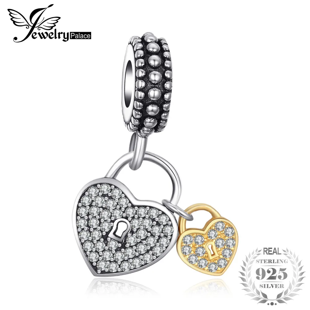 Jewelrypalace 925 пробы серебро родители любят проложить кубического циркония золото