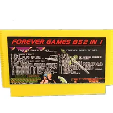 FOREVER DUO GAMES OF 852 в 1(405+ 447) игровой Картридж для 60 контактов, всего 852 игр 1024 Мбит флэш-чип в использовании