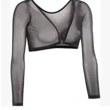 Новая мода размера плюс бесшовные руки формирователь короткий обрезанный пупок сетки кардиган кружева Топ перспективный кардиган