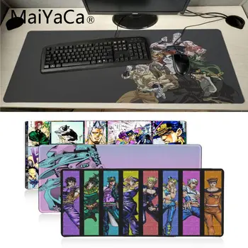 

MaiYaCa Skin jojo bizarre adventure Game Mouse Mat Pad Unique Desktop Pad Laptop PC Computer pad Durable Rubber gaming Mouse pad