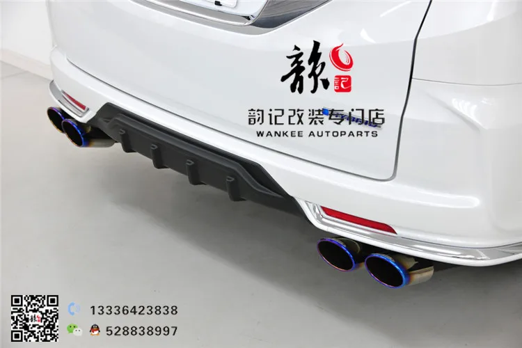 Подходит для HONDA 15-17 NOBLESSE для Odyssey Задний Спойлер ABS