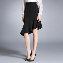 Kenvy Брендовые женские модные роскошные нерегулярные лотоса юбки