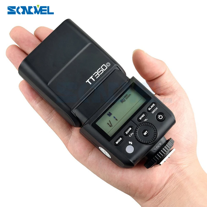 Godox TT350o 2.4G TTL HSS GN36 1/8000s Speedlite