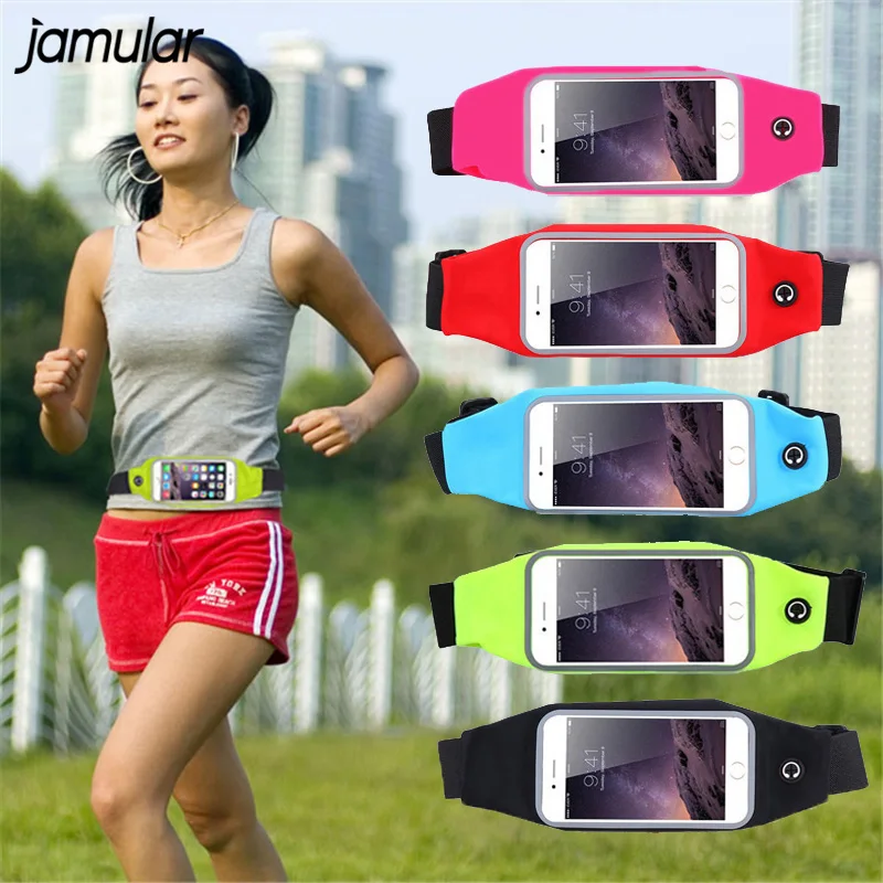 

JAMULAR Waterproof Punch Cover For iPhone 8 7 6 6S Plus XS MAX XR Sports Running Case For Samsung Galaxy S9 S8 S7 S6 Edge Plus
