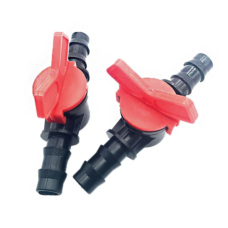 

20pcs 13mm Hose Control Switch For Industrial Farming Families And Garden Irrigation System Water Control Valves And Tubing