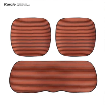 

Karcle 3PCS Car Seat Covers Kit Healthy Breathable Polyester Non-slip Cushion Protector Car Styling Auto Accessories for Ford