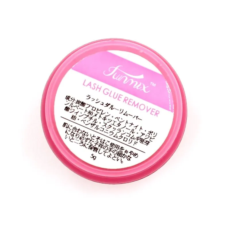 Creme para Cílios Novo Rosa Proffesional Cílios Extensão Cola Removedor Maquiagem Ferramentas 10 Pçs 5g 5 Beleza e saúde