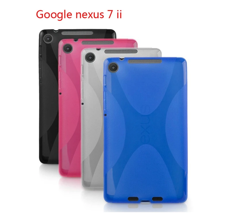Высокое качество X Line TPU чехол силиконовый мягкий гелевый Чехол для Google Nexus 7 II 2 2013 2-го поколения