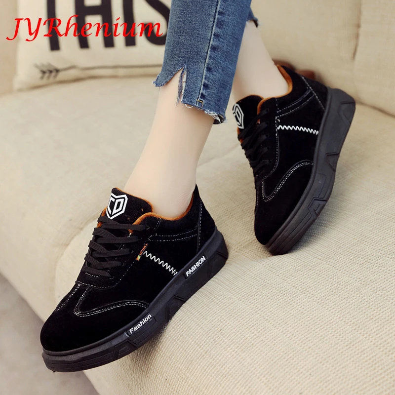 

JYRhenium 2017 Brand Winter Women's Shoes Women Running Shoes Women's Snow Sneakers Big Size Trainer Shoes Female Sale Outdoor
