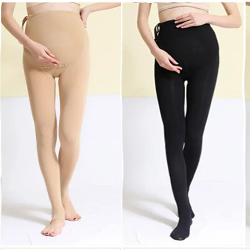 Spring and autumn models 320D can adjust pregnant women stomach lift stretch stockings pantyhose XL leggings wholesale wholesale