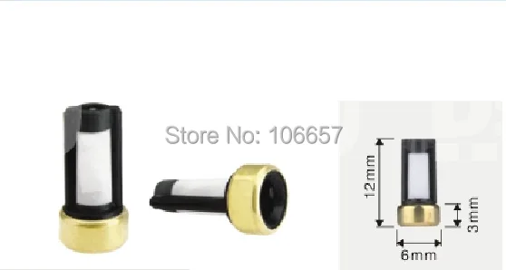 Fuel Injector Micro Filter 100pcs 12*6*3mm Basket Filter For Bosch Injectors