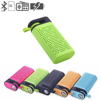

TG06 mobile power wireless Bluetooth speaker outdoor mini FM radio TF card portable small stereo speakers