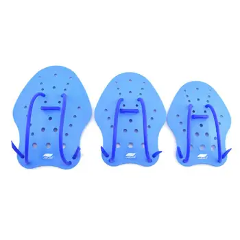 

1 Pair Swimming Paddles Adjustable PVC Hand Webbed Gloves Hand Fin Training Diving Paddle Gloves Paddles Water Sport Equipment