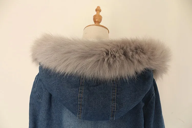 4 denim coat women