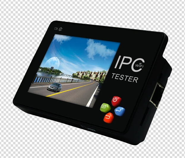 New 3.5 inch  touch screen  IP CCTV tester monitor ip camera analog camera testing 1080P ONVIF PTZ wifi 12V1A output