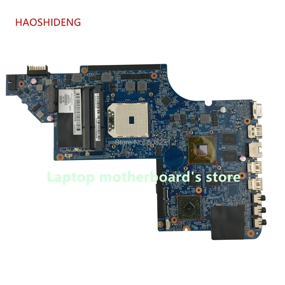 

JU PIN YUAN 666520-001 mainboard for HP PAVILION DV7 DV7-6100 DV7Z-6100 DV7-6165US laptop motherboard A70M HD6750/1G
