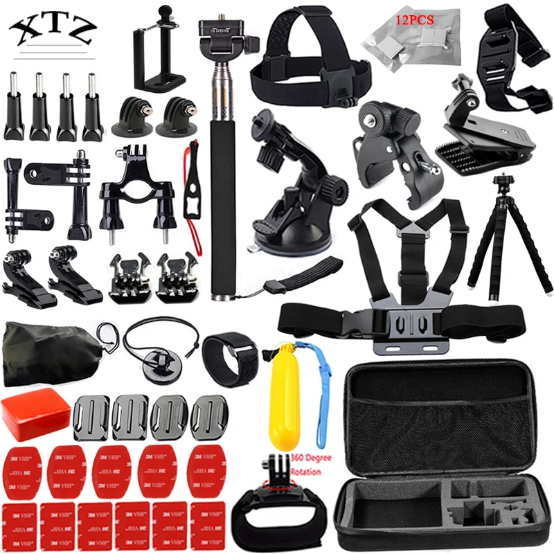 Prix pour DSDACTION Accessoires set pour Gopro/go pro hero 5 4 3 kit support vélo pour SJCAM/SOOCOO/xiaomi yi caméra/eken h8r 12 H Prix pour DSDACTION Accessoires set pour Gopro/go pro hero 5 4 3 kit support vélo pour SJCAM/SOOCOO/xiaomi yi caméra/eken h8r 12 H
