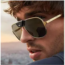 Классические поляризационные солнцезащитные очки для мужчин и женщин, солнцезащитные очки с квадратной оправой для вождения, мужские очки, дизайнерские солнцезащитные очки UV400 Gafas