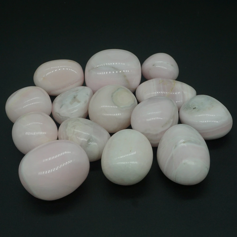 

Natural Mangano Calcite Tumbled Stone Gemstone Rock Mineral Crystal Healing Chakra Meditation Feng Shui Decor Collection