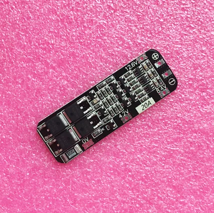 

1pcs 3S 20A Li-ion Lithium Battery 18650 Charger PCB BMS Protection Board 12.6V Cell 59x20x3.4mm Module